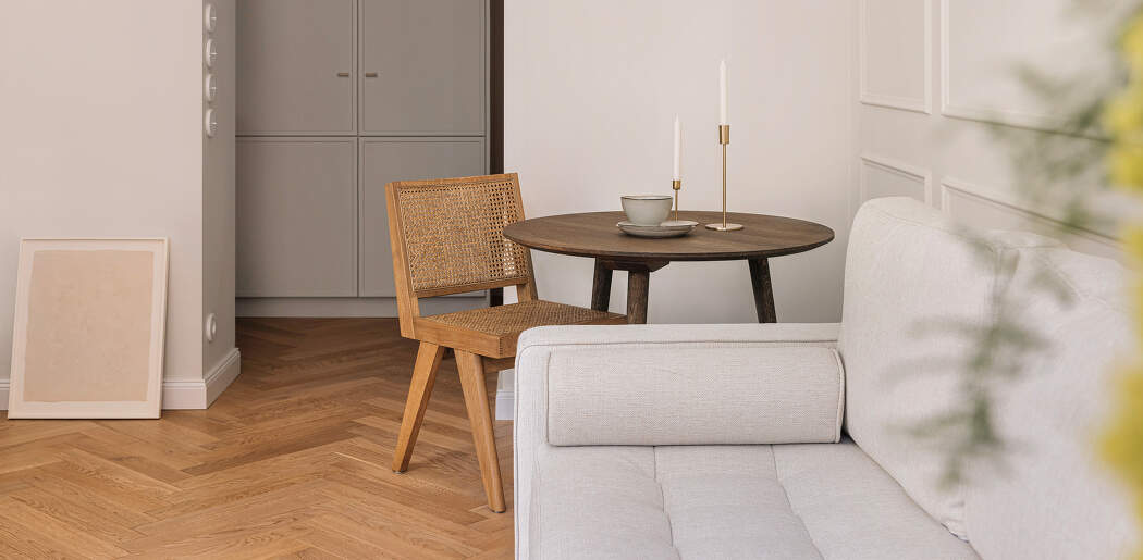Reconstruction of an airy apartment in Vinohrady