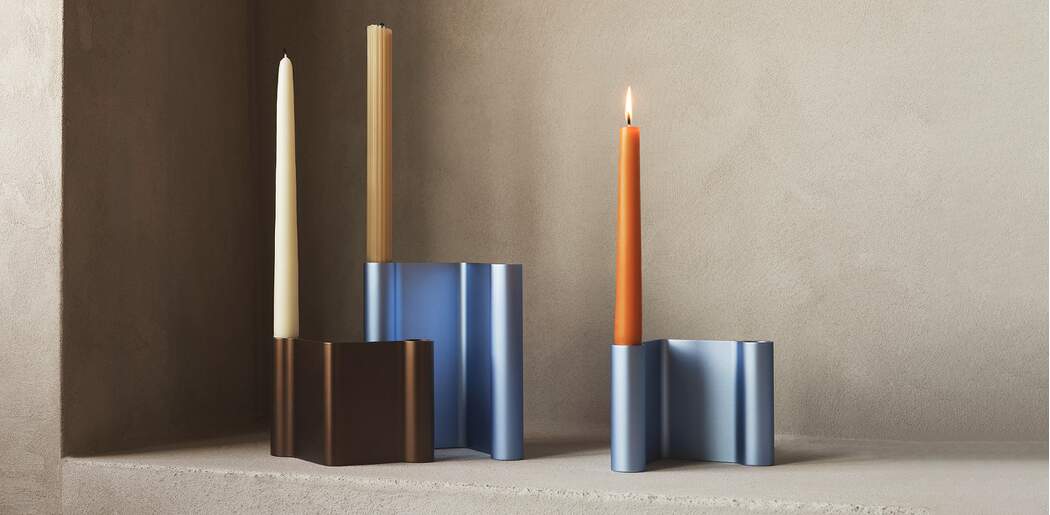 Muuto's Pair candle holders change the way we look at the classics