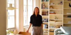 At home of Jarka Glierová, jewelry designer