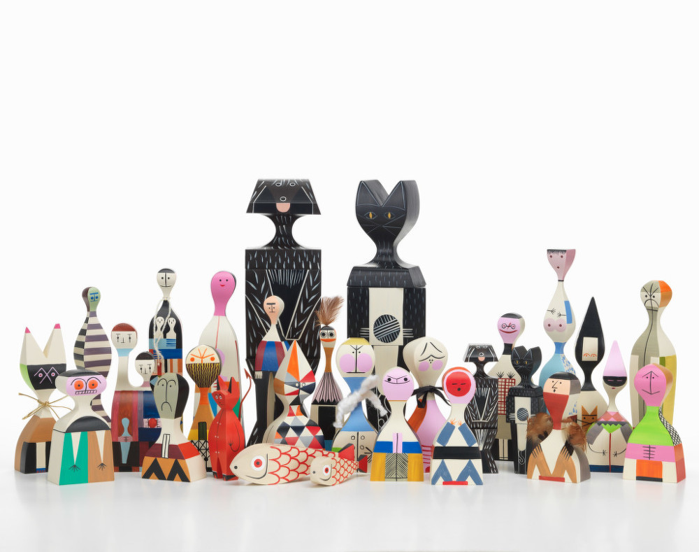 Vitra Alexander Girard Wooden Dolls no 22