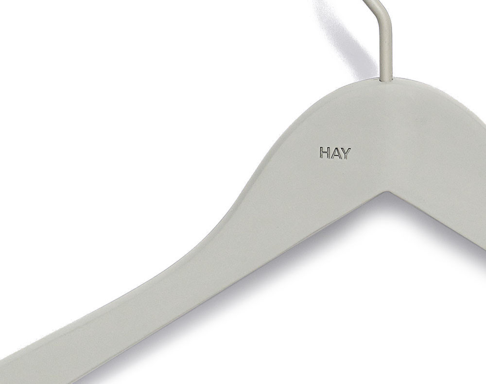 Hay - Clothes soft coat slim hanger set of 4