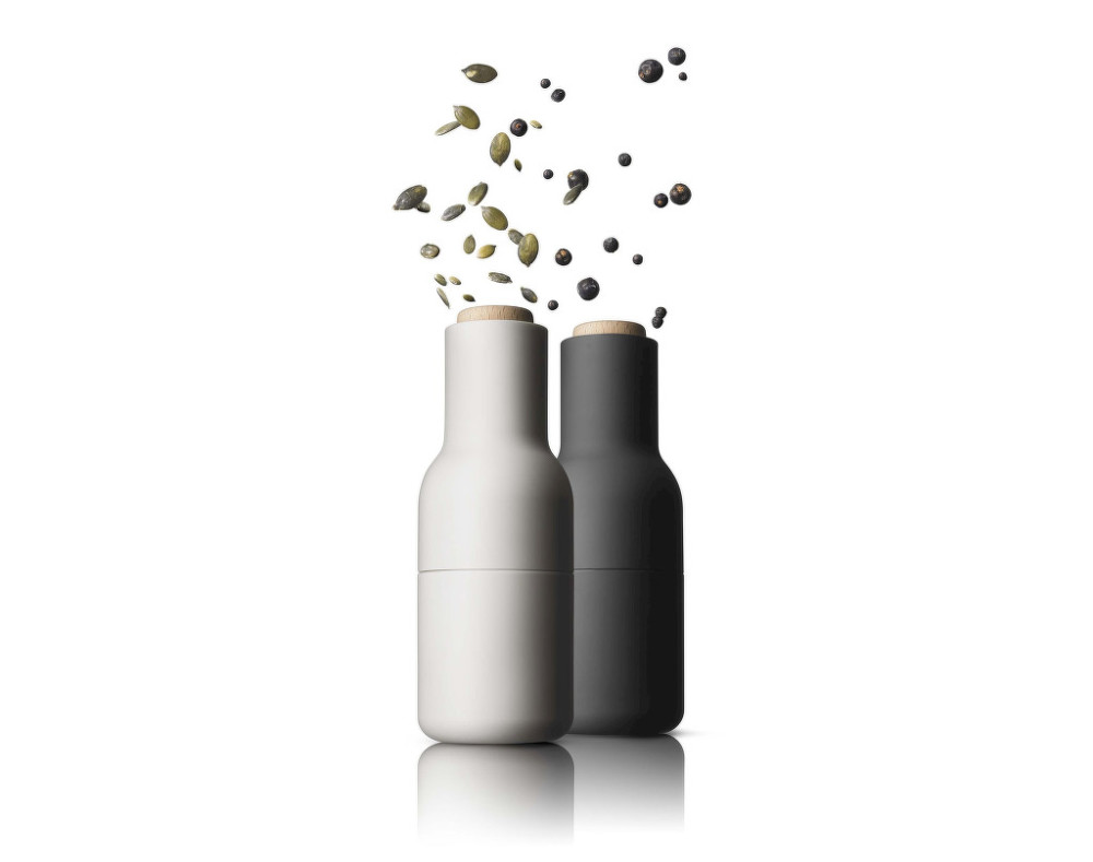 Bottle Grinder Set by Norm Architects  Ceramic Spice Grinders – Audo  Copenhagen