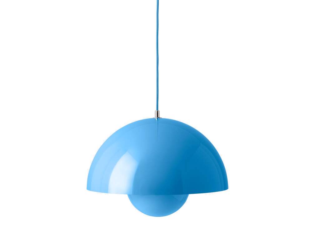 Flowerpot VP7, swim blue | DesignVille