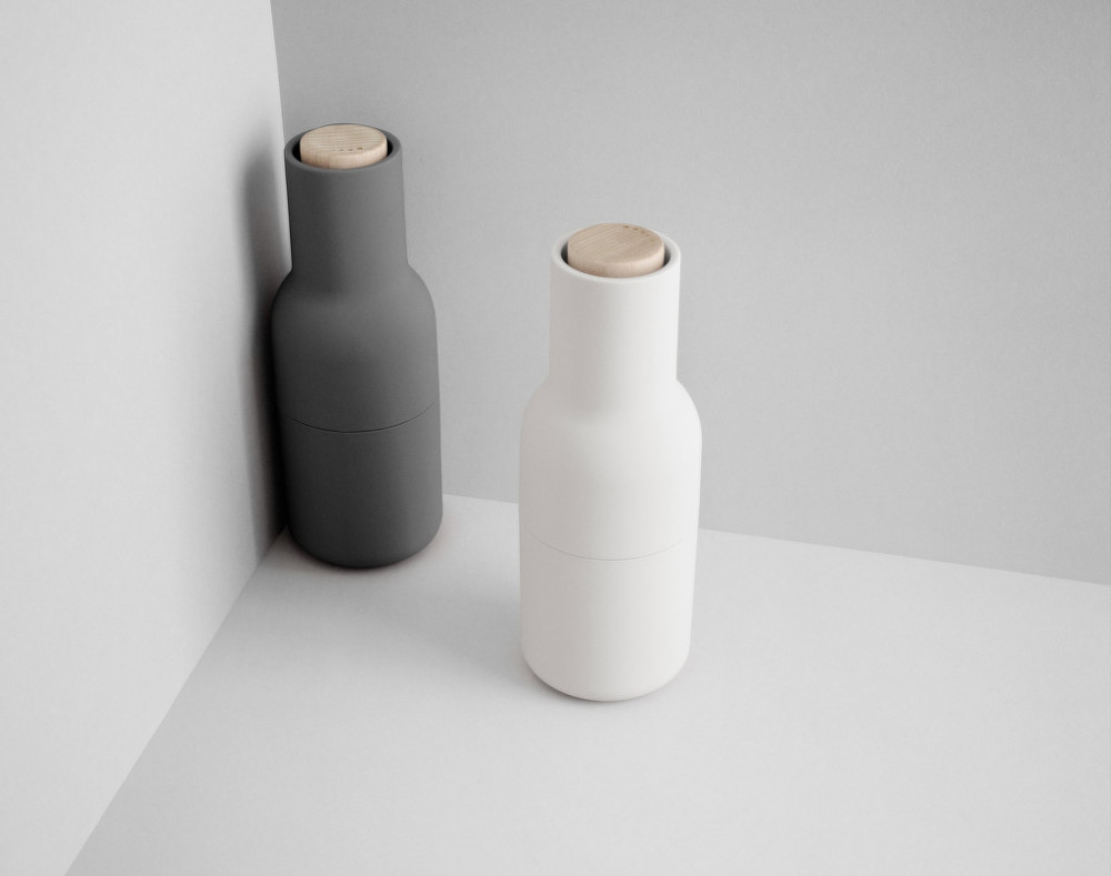 Bottle Grinder Set by Norm Architects  Ceramic Spice Grinders – Audo  Copenhagen