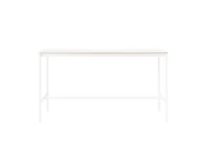 Base High Table 105 cm, white