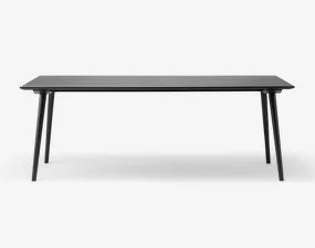 In Between SK5 Table, black lacquered oak