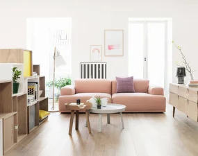 Around Coffee Table L, white