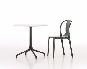 Belleville Bistro Table, melamine white