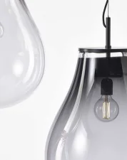 Tim Pendant Small, smoke