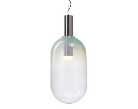 Phenomena Pendant, mint green / gold
