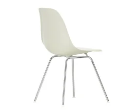 Eames Plastic Side Chair DSX, pebble