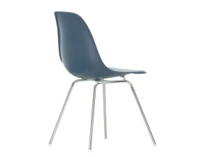 Eames Plastic Side Chair DSX RE, sea blue