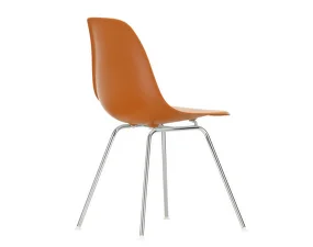 Eames Plastic Side Chair DSX, rusty orange