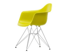 Eames Plastic Armchair DAR, mustard