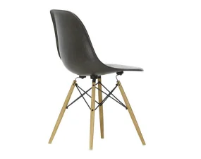 Eames Fiberglass Side Chair DSW, elephant hide grey/ash
