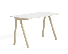 Copenhague CPH 90 Table, water-based lacquered oak/off-white linoleum