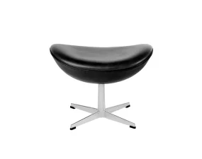 Egg™ Footstool, Essential leather