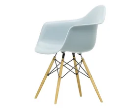 Eames Plastic Armchair DAW, ice grey
