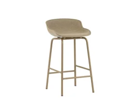 Hyg Barstool 65 cm Front Upholstery, sand/Synergy