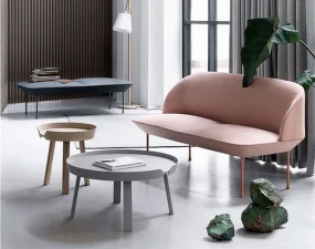 Around Coffee Table S, white