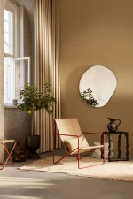 Desert Lounge Chair, cashmere/soil