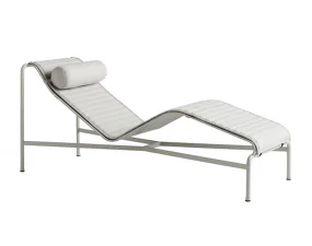 Palissade Chaise Longue Headrest Cushion, sky grey