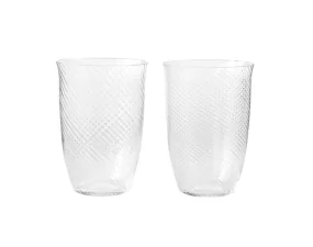 Collect Glass 12 cm, Set of 2, clear