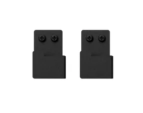 Bath Hooks, Set of 2, black