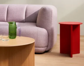 Slit Table Wood High, candyred