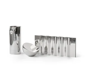 Pleat Pitcher, stainless steel