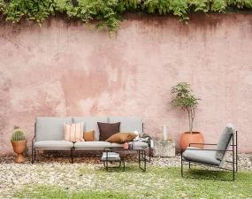 Desert 1-seater Dolce, black/dark sand