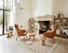 HAL Lounge Chair, Leather Premium cognac