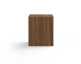 Mass Side Table, walnut