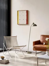 Kaiser Idell™ Floor Lamp, olive green