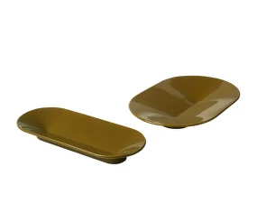Mere Bowl 52 x 36, brown green
