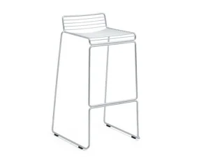 Hee Bar Stool High, hot galvanised
