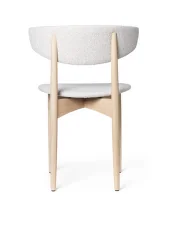 Herman Dining Chair Wood, white beech/off-white