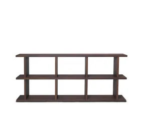 Kona Bookcase 3x2, dark stained