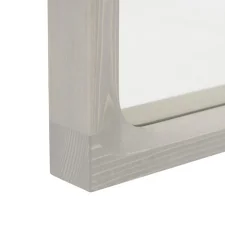 Arced Mirror 80x55, light grey