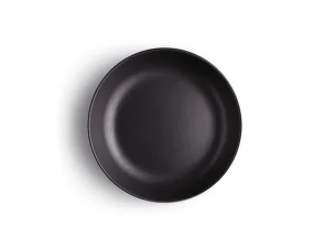 Nordic Kitchen Deep Plate 20 cm, set of 4, black