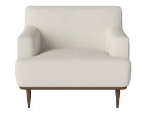 Dover Armchair, dark oiled oak/Ascot ivory