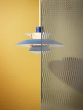 PH 5 Mini Pendant Lamp, hues of blue