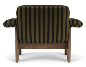 Brasilia Lounge Chair Low Back, Cabanon Soft/walnut