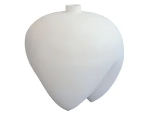 Sumo Vase Big, bone white