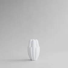 Bloom Vase Slim Mini, bone white
