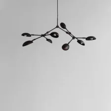 Drop Chandelier Mini, burned black (5m)
