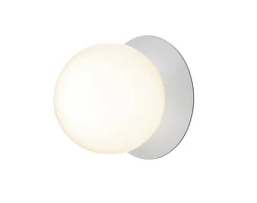 Liila 1 Wall/Ceiling Light Large, light silver/opal