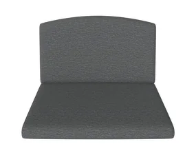 Patio Seat and back Cushion for sofa back module, dark grey