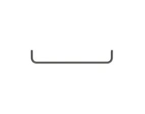 String Closet Rod 58, dark grey