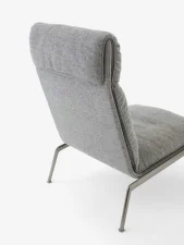 Muno Lounge Chair LN16 High Back, Hallingdal 126/dark chrome